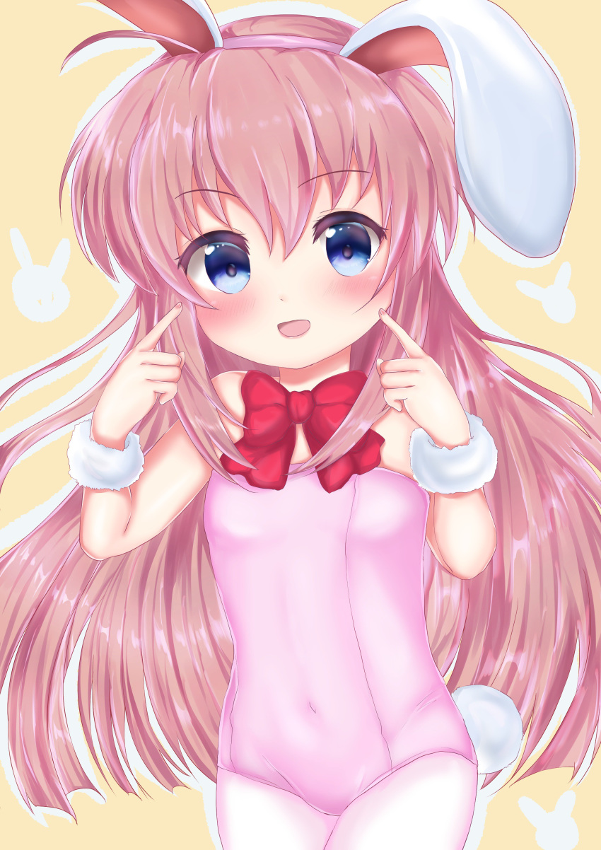 1girl, absurdres, animal_ears, artist_request, asakura_maina, bare_shoulders, blush, bunny_girl