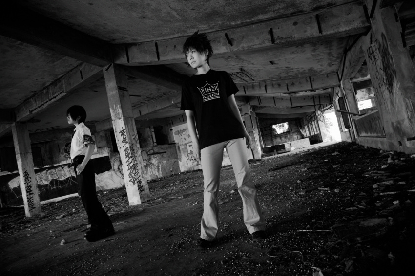 black_and_white, kannazuki_megumi, tagme_character, tagme_series, yoruto