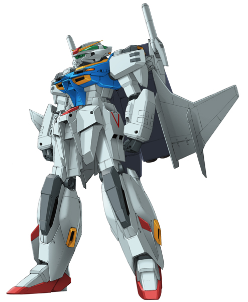 clenched_hands, green_eyes, gundam, gundam_gt-four, gundam_ms_generation, looking_ahead, mecha, no_humans