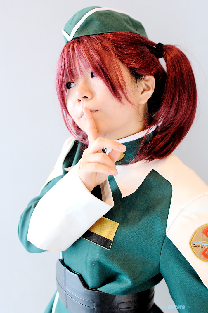 cosplay, gundam, gundam_seed, gundam_seed_destiny, meyrin_hawke, minase_risa, photo, redhead