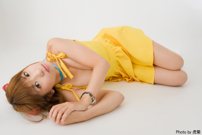 cosplay, dress, neon_genesis_evangelion, ohkoshi_shimarisu, photo, souryuu_asuka_langley, twintails