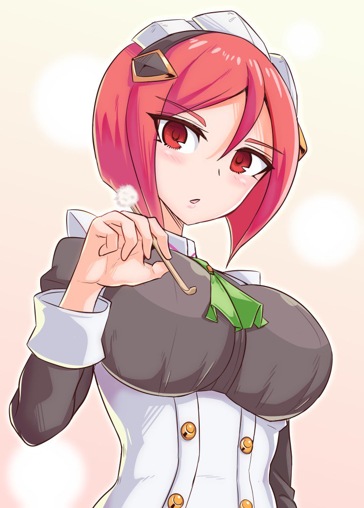 1girl, azure_striker_gunvolt, azure_striker_gunvolt_2, breasts, commentary_request, cougar_(cougar1404), large_breasts, looking_at_viewer