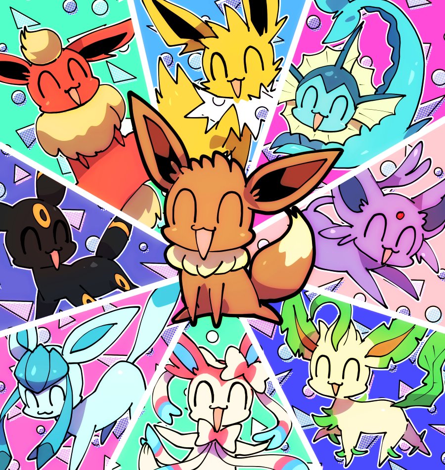 ^_^, ajinomisni, circle, closed_eyes, eevee, eeveelutions, espeon, fins
