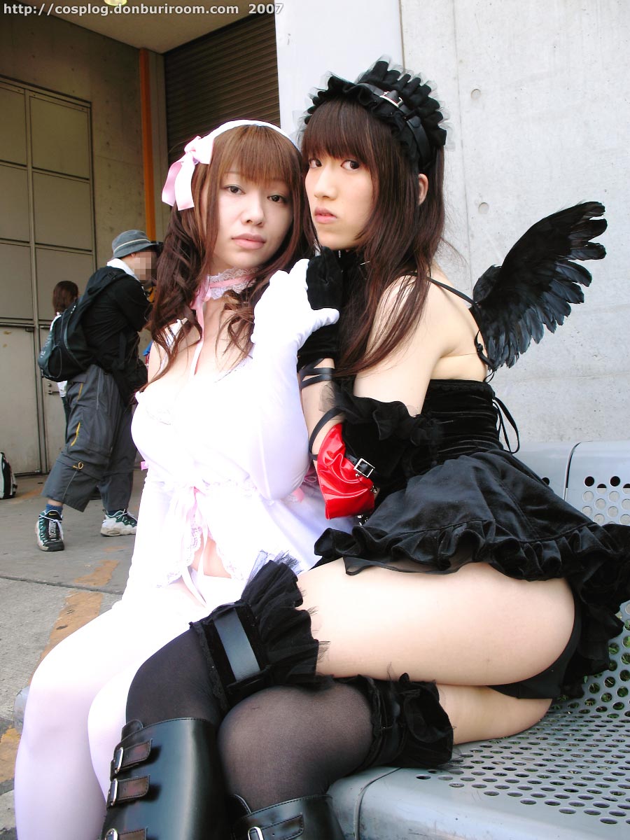 apron, arm_laces, azumagawa_aimi, chemise, collar, cosplay, diana, garters