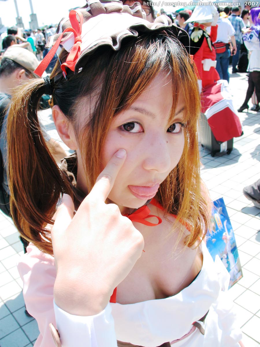 apron, asahina_mikuru, cosplay, photo, sakurai_minami, suzumiya_haruhi_no_yuuutsu, waitress, waitress_uniform