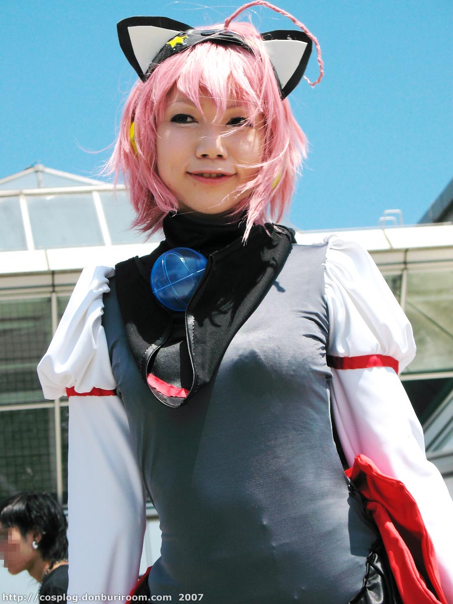 ahoge, animal_ears, asian, cat_ears, cosplay, moetan, nanami_akua, photo