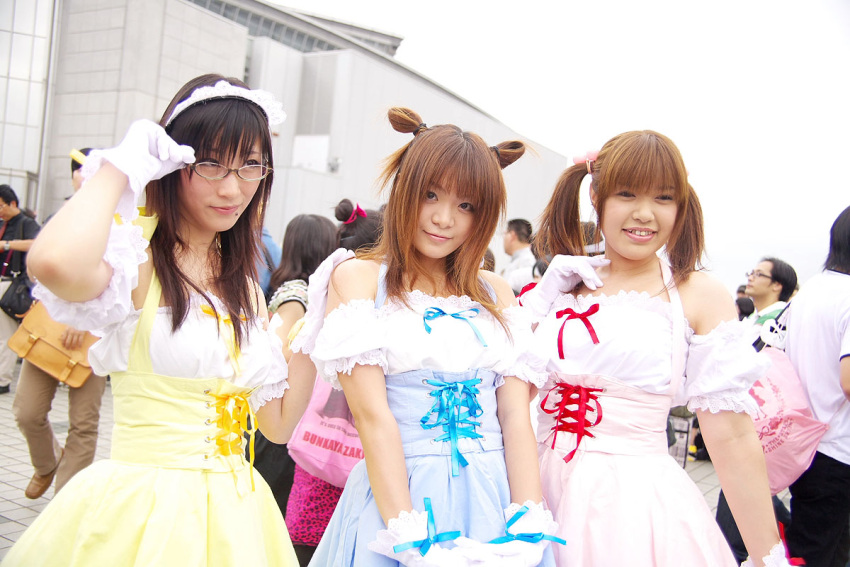 cosplay, dress, glasses, gloves, masakuu, photo, riori, ruffles