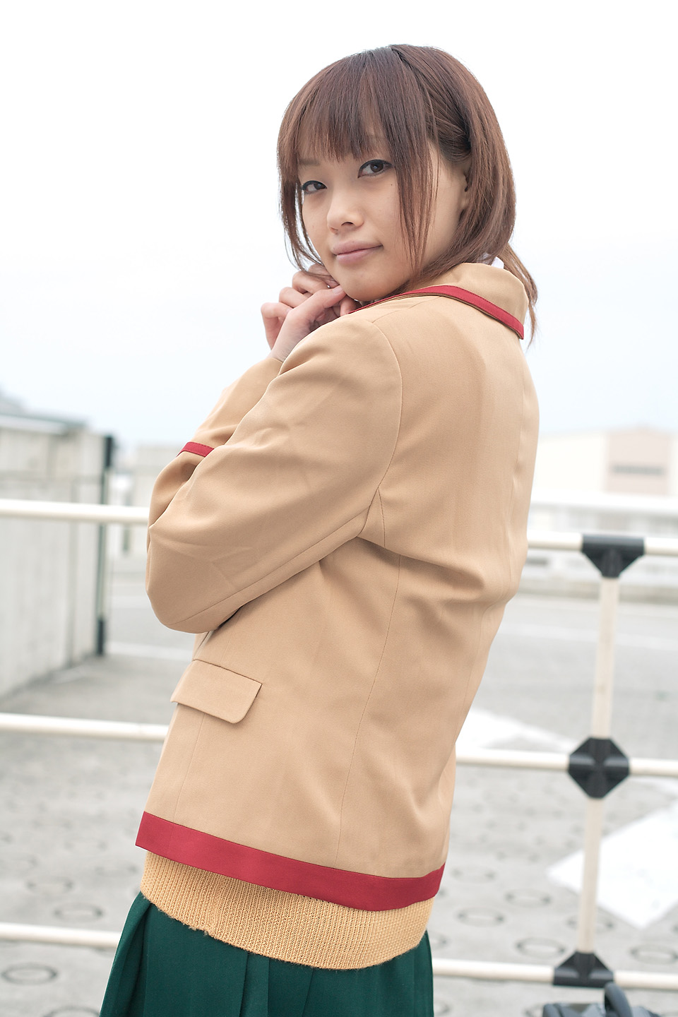 blazer, cosplay, gokujou_seitokai, katsura_seina, miniskirt, photo, sakura_mizuki, school_uniform