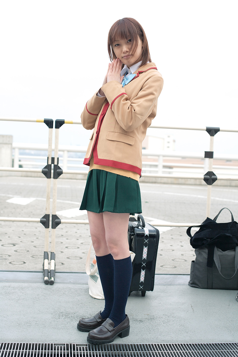 blazer, cosplay, gokujou_seitokai, katsura_seina, knee_socks, miniskirt, photo, sakura_mizuki