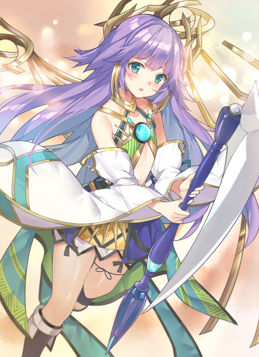 1girl, bangs, bare_shoulders, blunt_bangs, blurry, bokeh, collarbone, depth_of_field