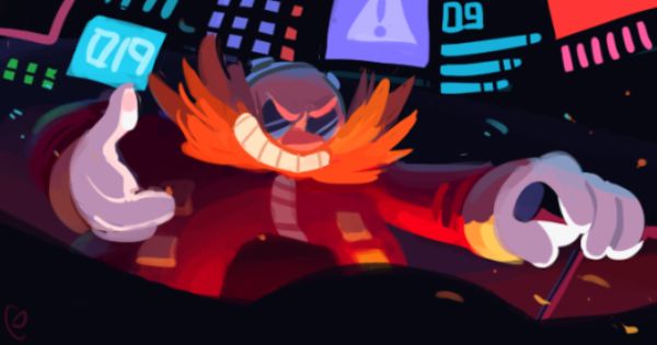 dr._eggman, evil_grin, evil_smile, facial_hair, gigi_d.g., glasses, gloves, grin