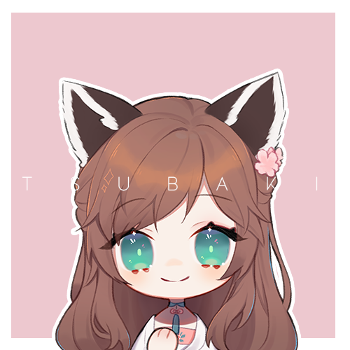 1girl, animal_ears, aqua_eyes, atelier_live, brown_hair, character_name, chibi, english_commentary