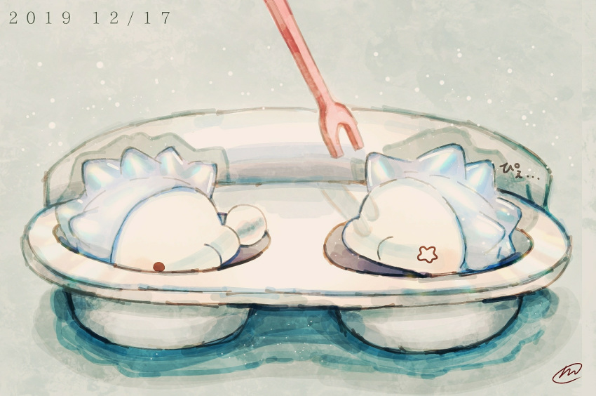 brown_eyes, commentary_request, dated, gen_8_pokemon, highres, mikan_(mimimimikandesu), no_humans, pokemon