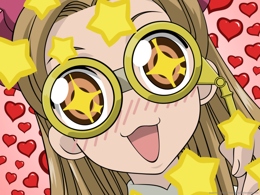 :3, close, glasses, houshakuji_renge, ouran_high_school_host_club, vector