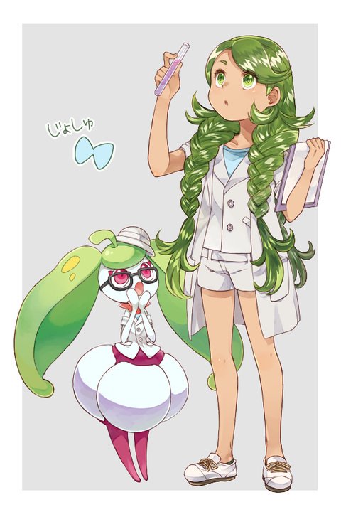 1girl, bangs, border, braid, commentary_request, eyelashes, gen_7_pokemon, green_eyes