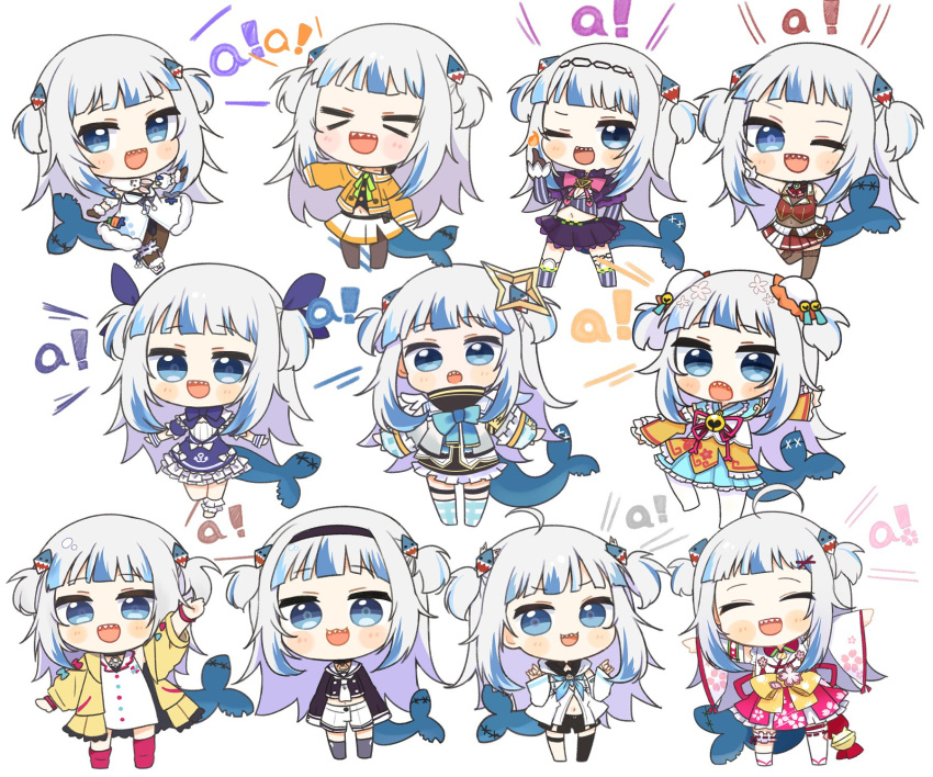 >_<, 1girl, :d, :o, ;d, ^_^, a, ahoge