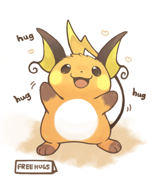 brown_eyes, commentary_request, free_hugs, gen_1_pokemon, happy, heart, konanbo, no_humans