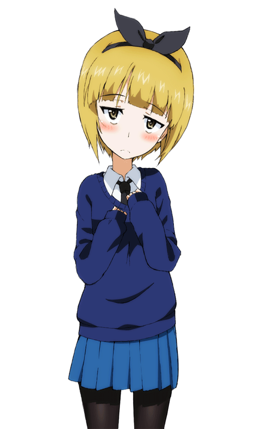 1girl, alternate_costume, alternate_headwear, bangs, black_legwear, black_neckwear, black_ribbon, blonde_hair