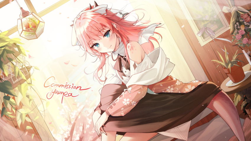 1girl, alpha_(ypalpha79), atelier_live, bangs, closed_mouth, commission, fangs, fingernails