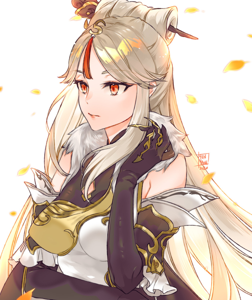1girl, absurdres, bangs, black_gloves, breasts, china_dress, chinese_clothes, datyun