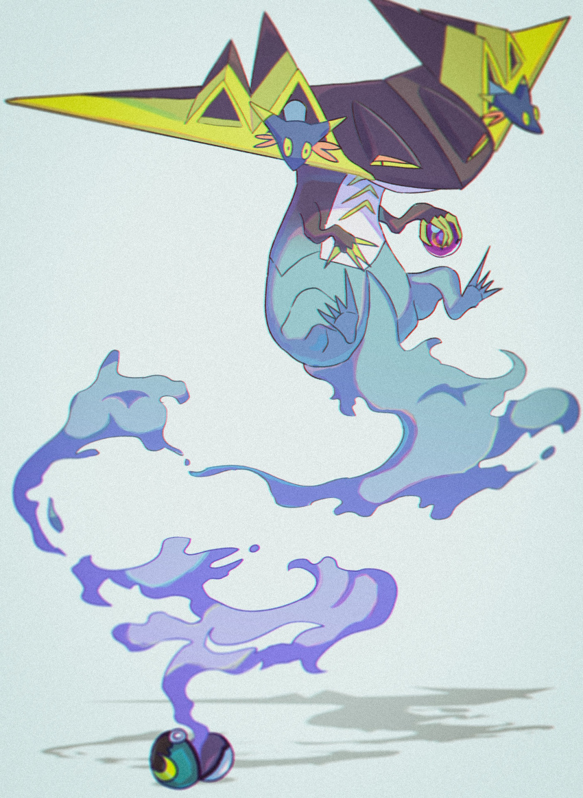 absurdres, alternate_color, claws, closed_mouth, dragapult, gen_8_pokemon, highres, holding