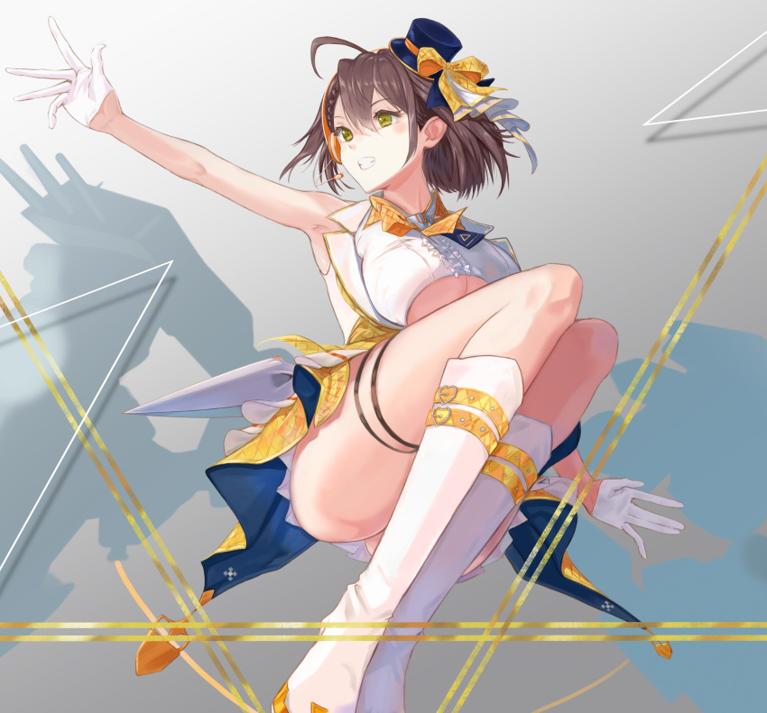1girl, absurdres, ahoge, armpits, ass, azur_lane, baltimore_(azur_lane), baltimore_(muse)_(azur_lane)