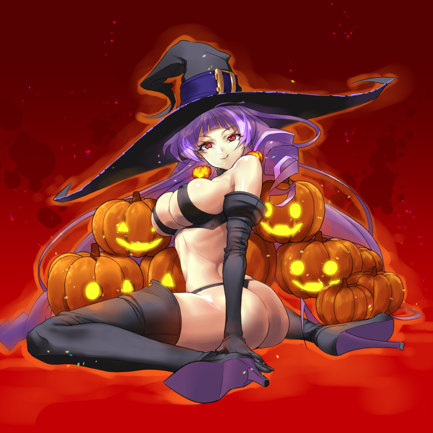 1girl, ass, black_panties, boots, breasts, commentary, covered_nipples, don_(rg06268)