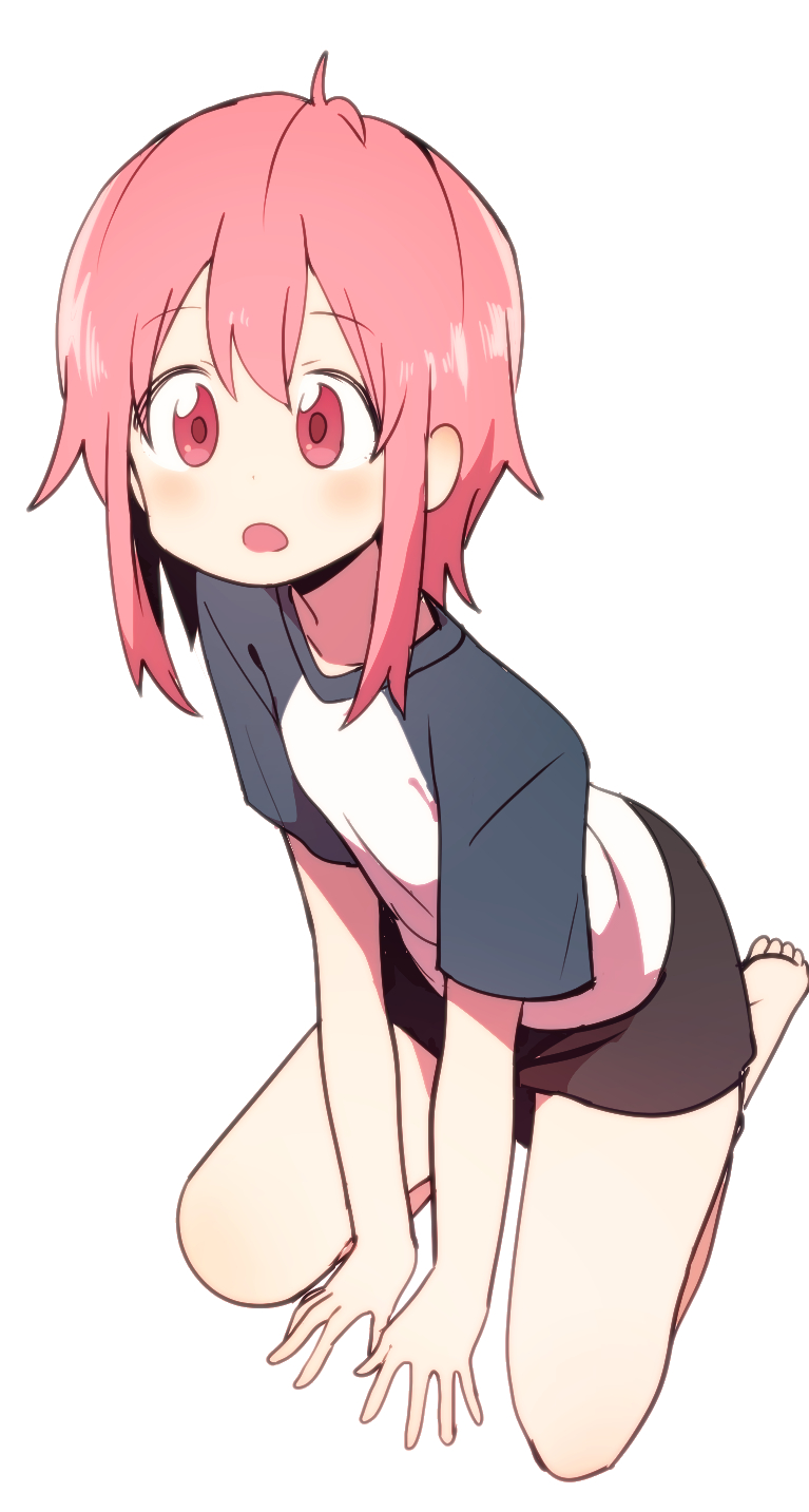 1girl, blush, bural_chingu, flat_chest, full_body, highres, lee_ji-eun, luke_(dydansgur)