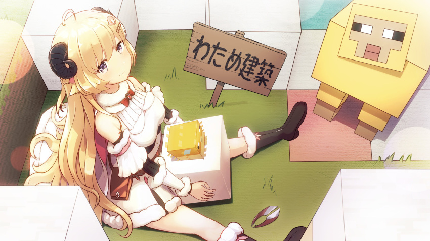 1girl, absurdres, ahoge, animal_ears, belt, belt_pouch, black_footwear, blonde_hair