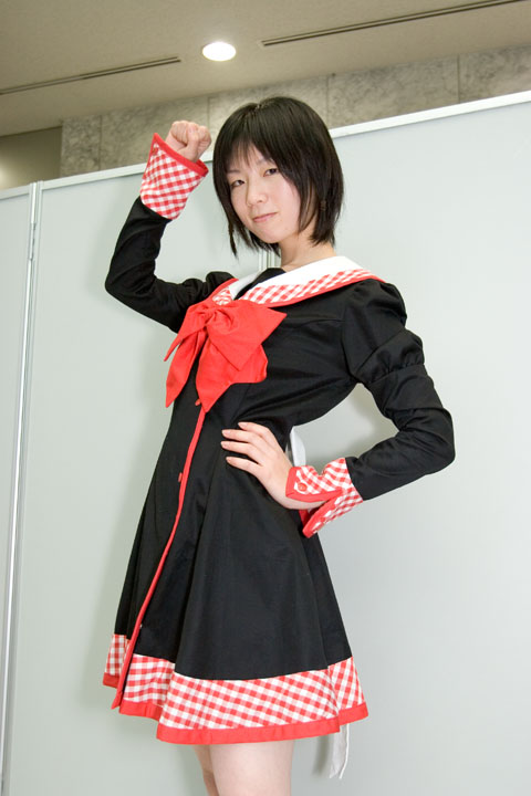 bow, cosplay, final_approach, moriya_miki, school_uniform