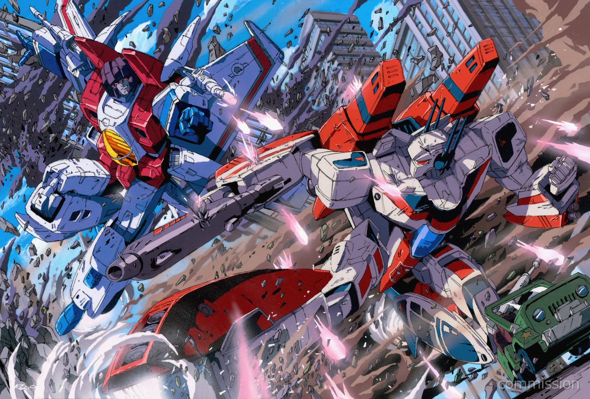 arm_cannon, autobot, car, choujikuu_yousai_macross, clenched_hand, decepticon, fighting, fusion