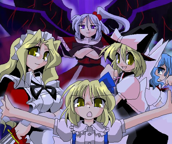 alice_margatroid, alice_margatroid_(pc-98), child, kieyza, kiezya, mai_(touhou), shinki, touhou
