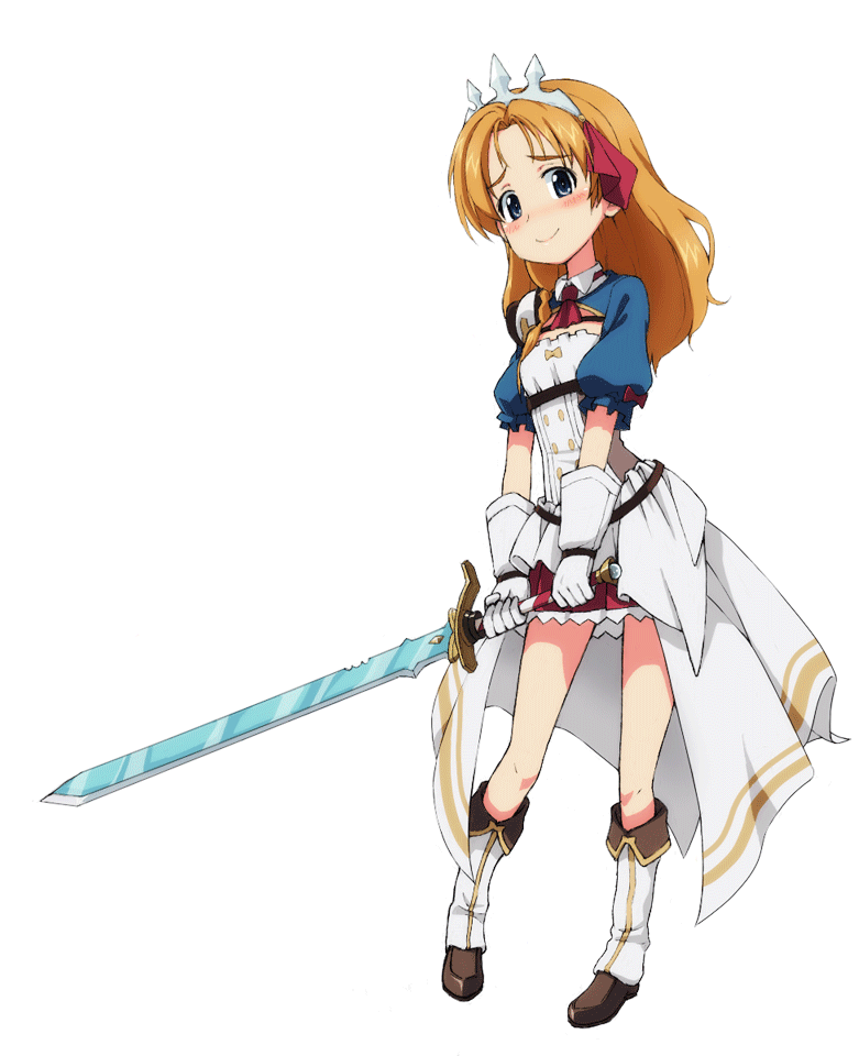 1girl, alternate_hairstyle, ascot, blue_eyes, blue_sleeves, blush, boots, closed_mouth