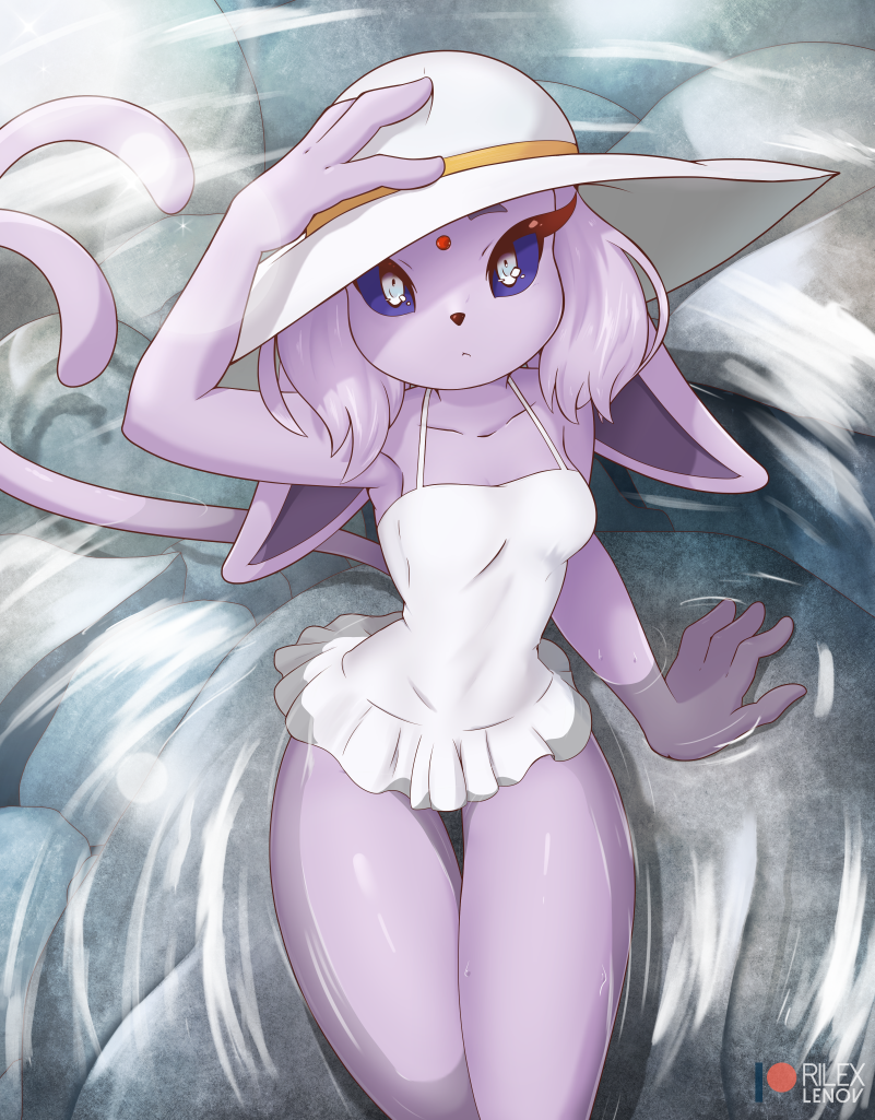 1girl, animal_ears, animal_nose, artist_name, breasts, closed_mouth, clothing_request, collarbone
