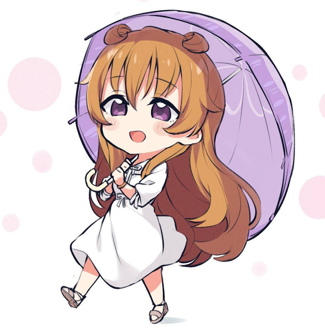 brown_hair, butterfly_(love_live!), chibi, dress, konoe_kanata, love_live!, love_live!_nijigasaki_high_school_idol_club, md5_mismatch