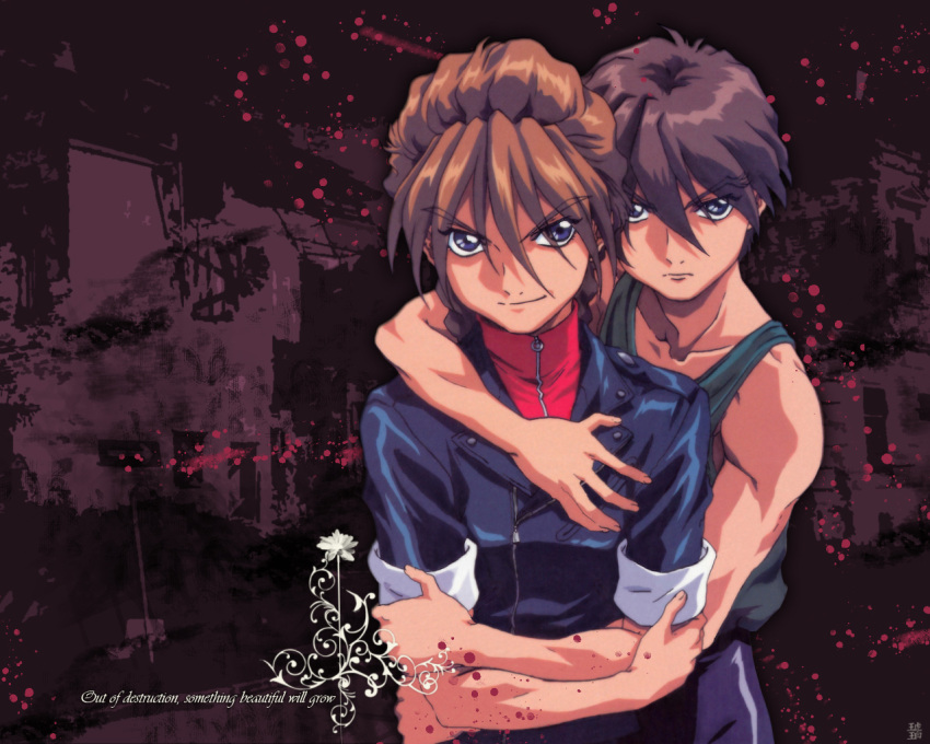 duo_maxwell, gundam_wing, heero_yuy, mobile_suit_gundam, shounen_ai