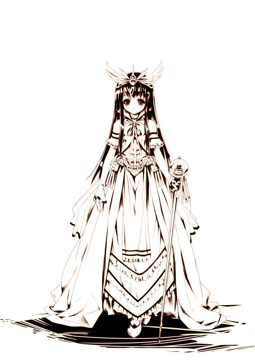 1girl, dress, eien_no_aselia, eternity_sword_series, highres, hitomaru, lesteena_dai_rakios, long_hair