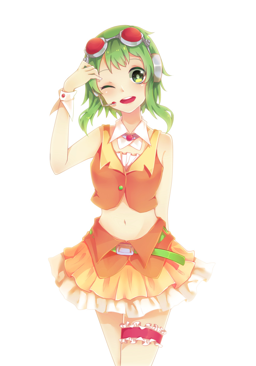 1girl, 323, absurdres, arm_behind_back, bare_shoulders, belt, commentary, cowboy_shot