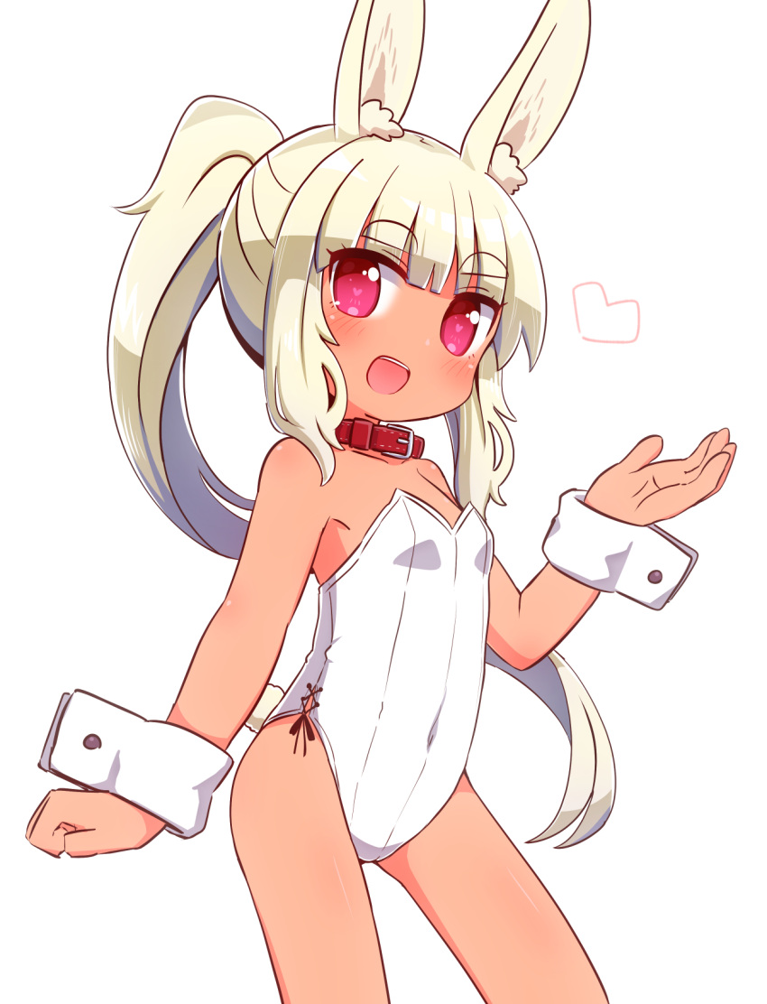 1girl, :d, animal_ear_fluff, animal_ears, bangs, bare_shoulders, blonde_hair, blush