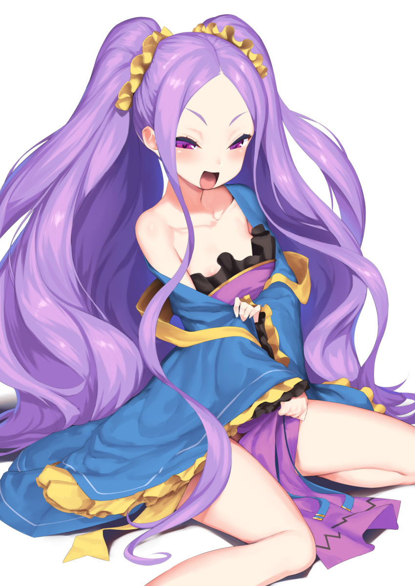 1girl, bangs, bare_shoulders, blush, breasts, chinese_clothes, collarbone, fate/grand_order