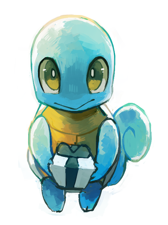 box, brown_eyes, commentary, creature, english_commentary, extyrannomon, full_body, gen_1_pokemon