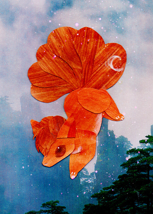 botjira, collage, commentary, english_commentary, gen_1_pokemon, pokemon, vulpix