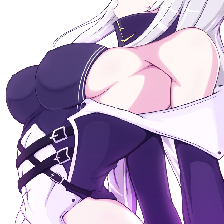 1girl, azur_lane, bare_shoulders, belt, black_belt, breasts, colorado_(azur_lane), gel_(guyver123)