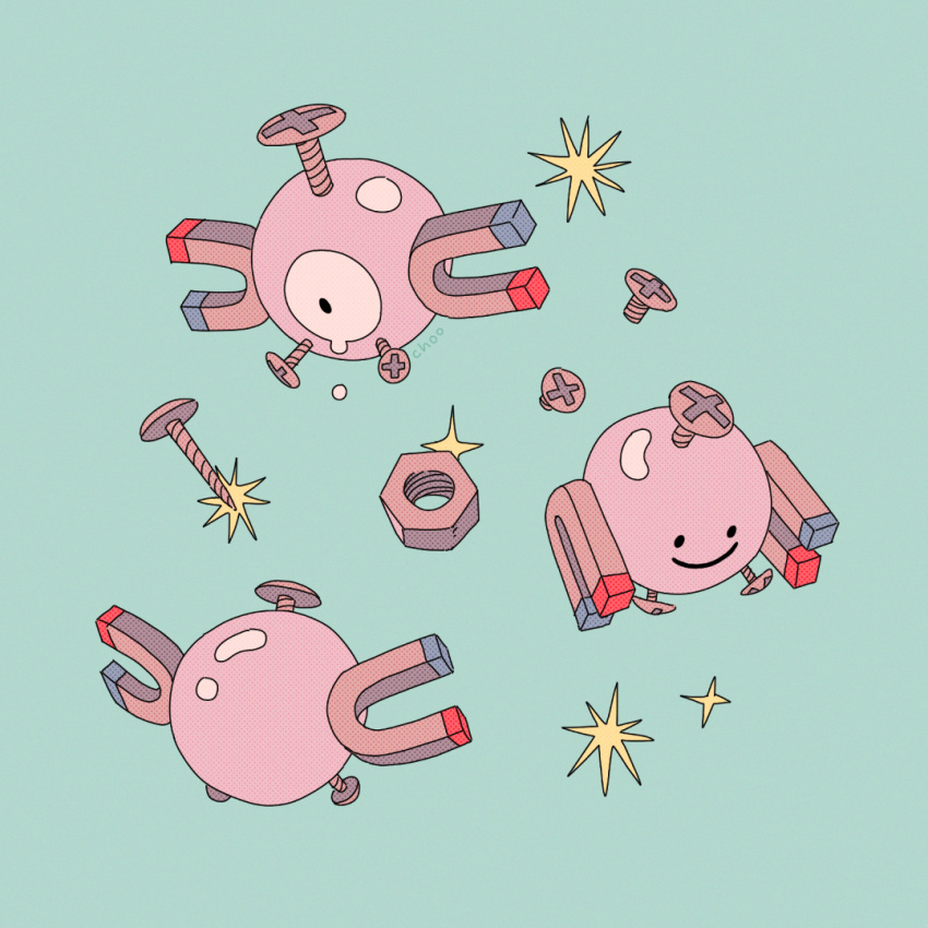 choo, commentary, creature, ditto, english_commentary, floating, full_body, gen_1_pokemon