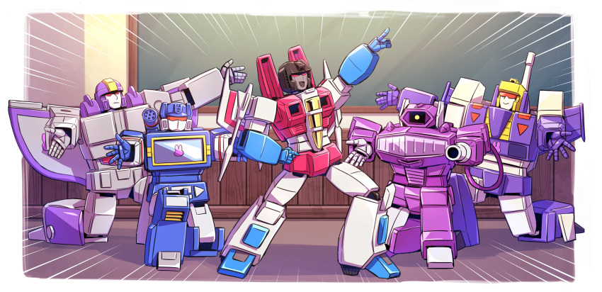 5boys, absurdres, airplane_wing, arm_cannon, astrotrain, blitzwing, chalkboard, classroom