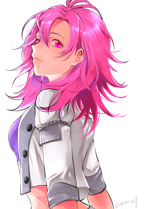 1girl, ataka_takeru, fire_emblem, fire_emblem:_three_houses, from_side, garreg_mach_monastery_uniform, hapi_(fire_emblem), red_eyes