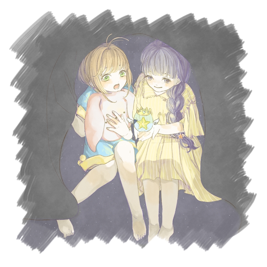cardcaptor_sakura, daidouji_tomoyo, kinomoto_sakura, mymtx, star_(symbol)