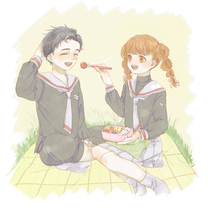 cardcaptor_sakura, dango, food, mihara_chiharu, mymtx, obentou, wagashi, yamazaki_takashi
