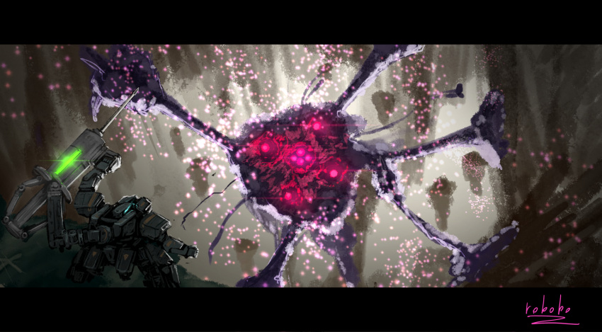 bottoms1237, clenched_hands, from_above, glowing, highres, hive, holding, holding_syringe