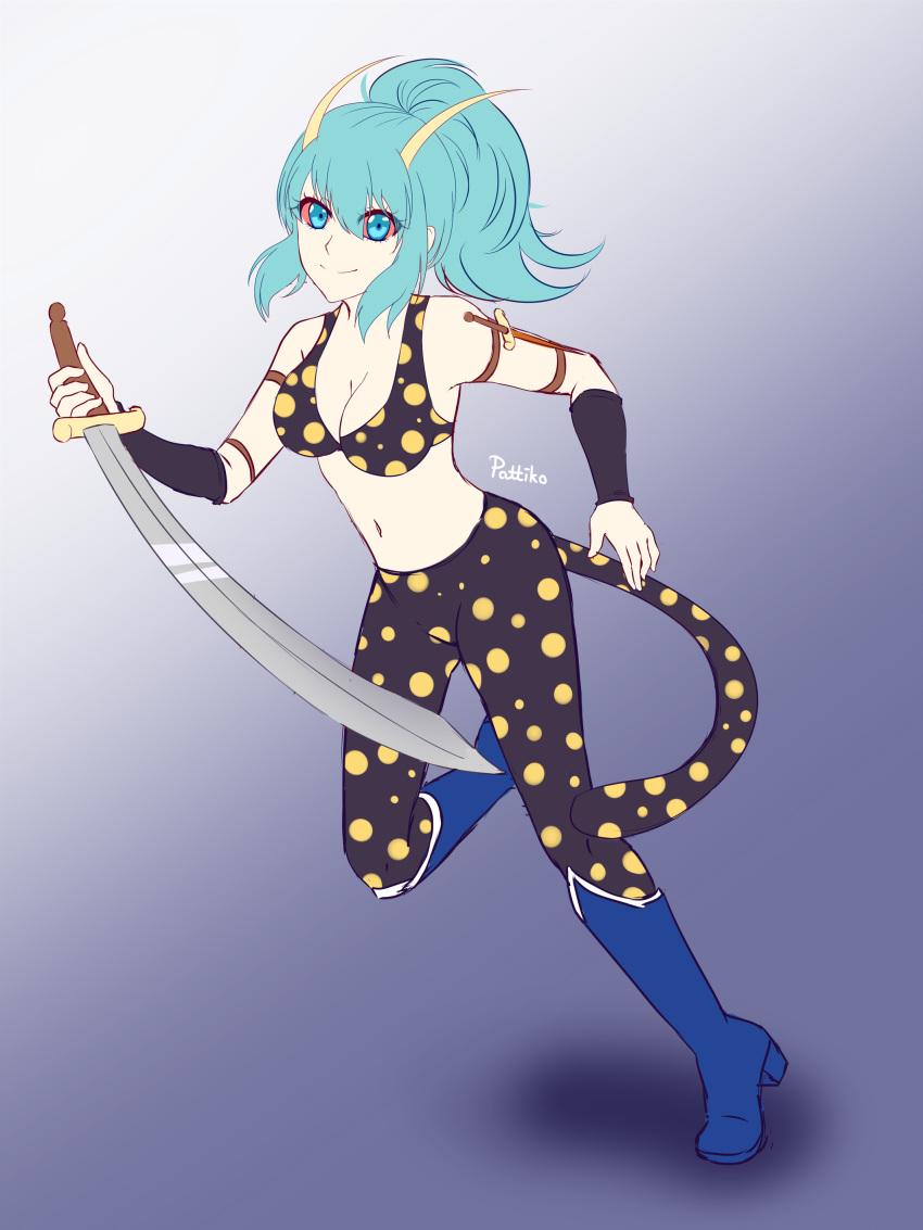 absurdres, colored_skin, cutie_honey, highres, pattiko, white_skin